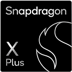 distintivo do Snapdragon X Plus