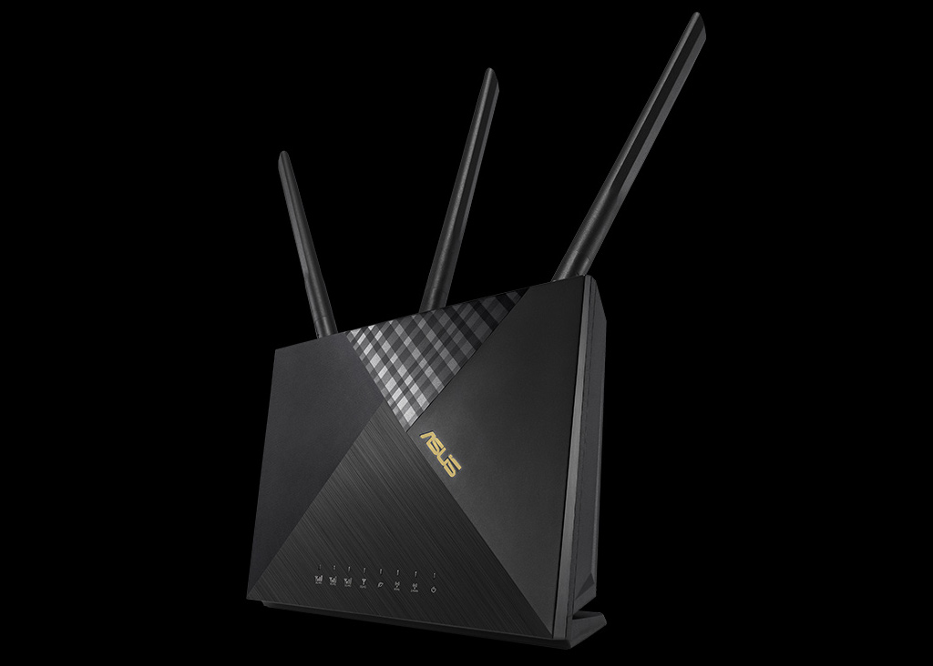 Routeur Asus 4G-AX56 AX1800 Cat. 6 Modem intégré: UMTS, LTE 2.4