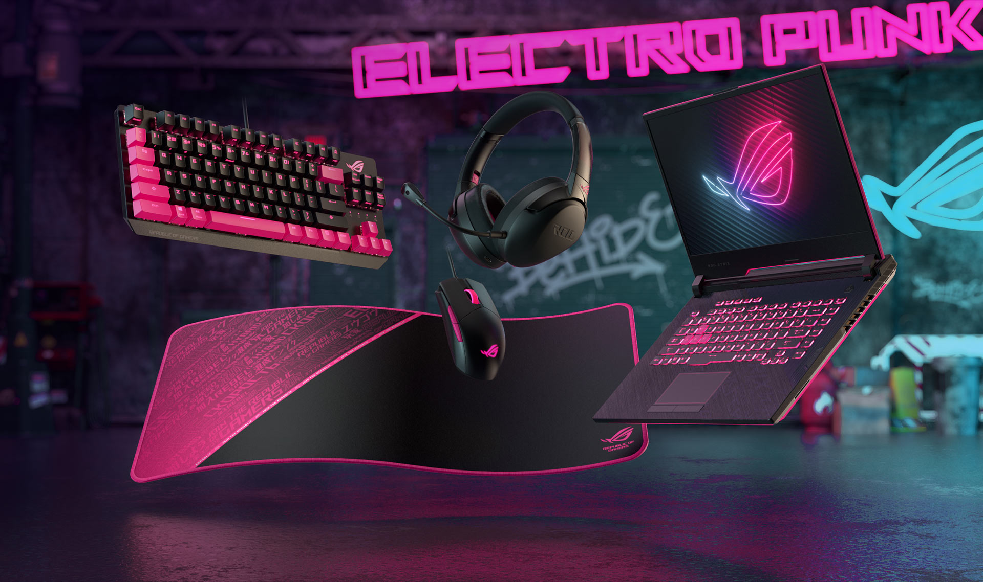 ROG Electro Punk products