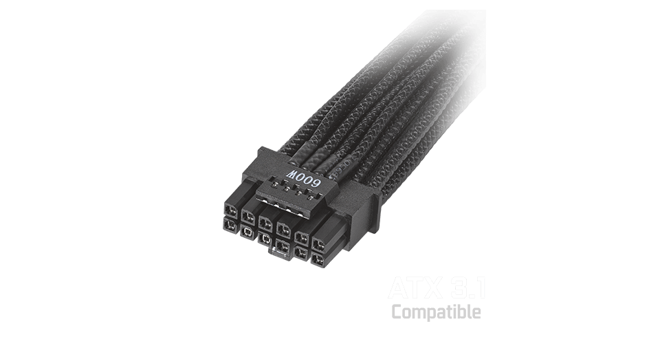 a 12V-2x6 16-pin cable