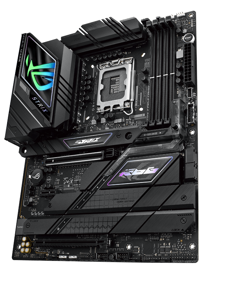 La ROG Strix Z790-F II est prête à être lancée à la vitesse de la lumière