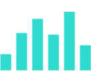 Muziekeffect pictogram.