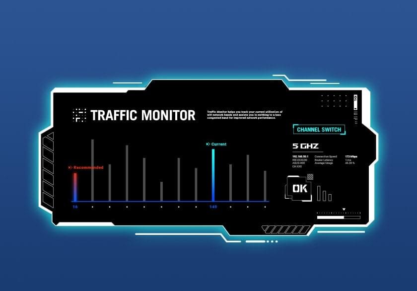 Uživatelské rozhraní ukazuje, že AI Networking II lze nastavit jedním kliknutím.