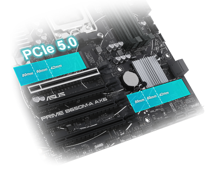 supports PCIe 5.0 M.2 Support.