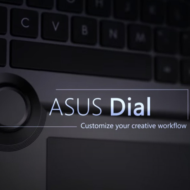 How to create with ASUS Dial on ProArt Studiobook