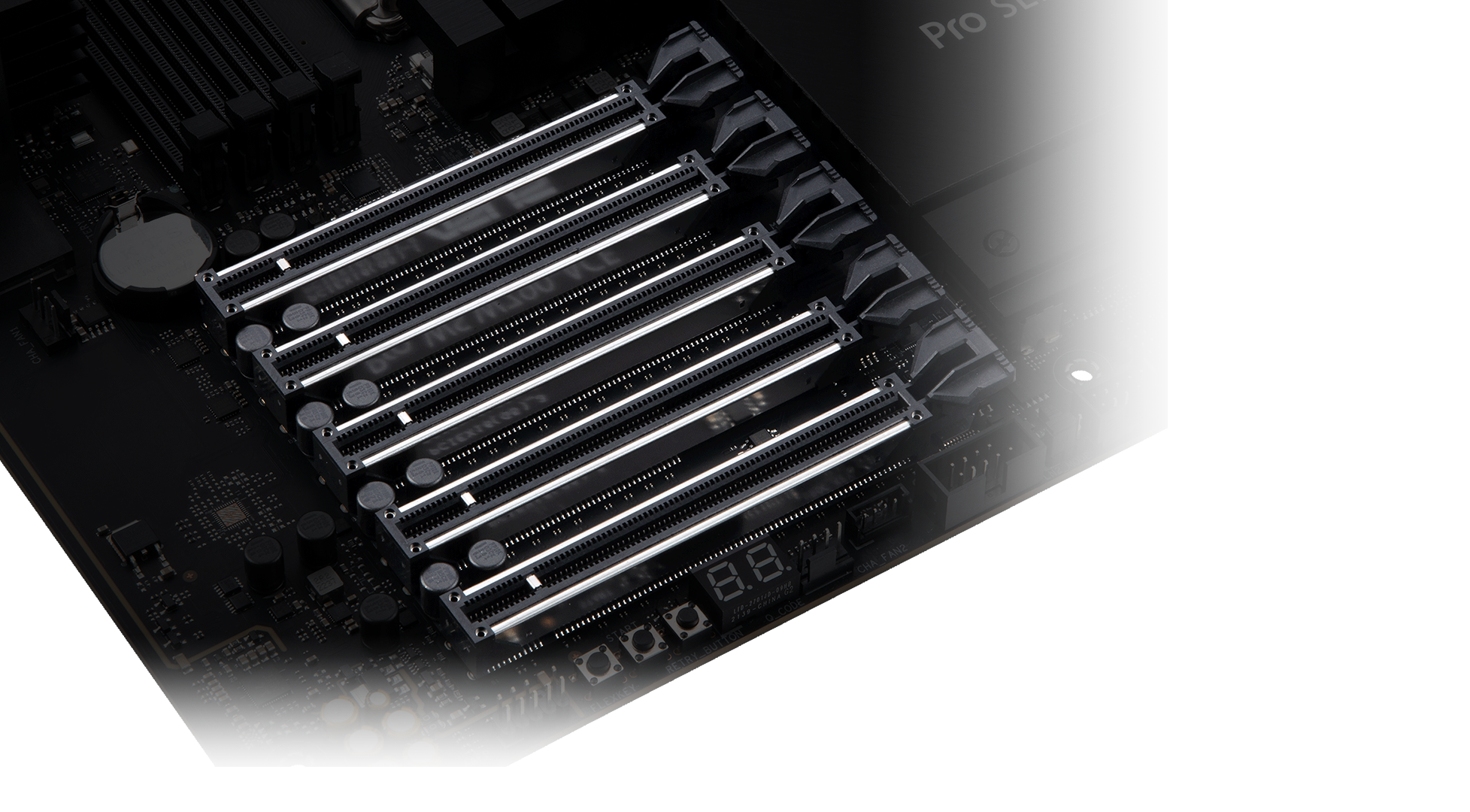 The close look on PCIe lanes