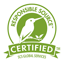 Responsible Source certified logo