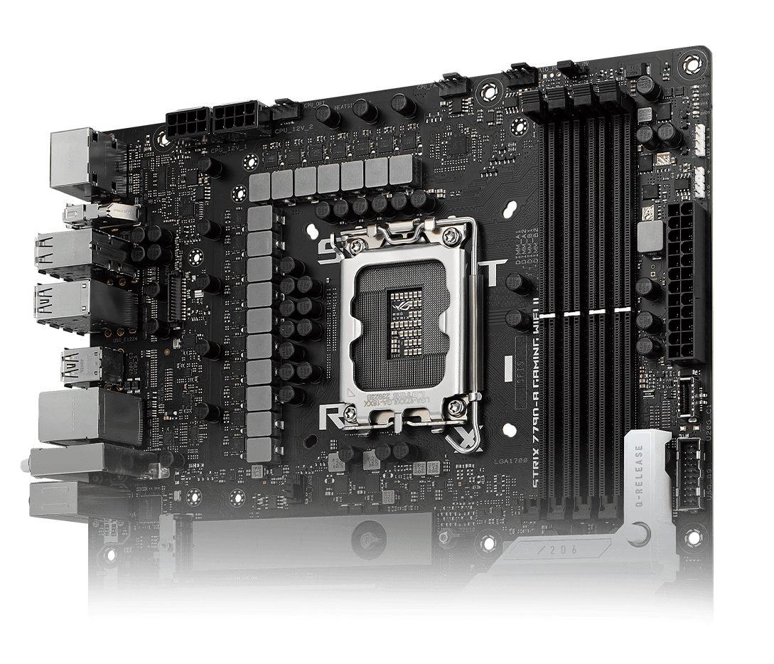 The ROG Strix Z790-A II features 16+1+2 power stages rated for 70 amps.