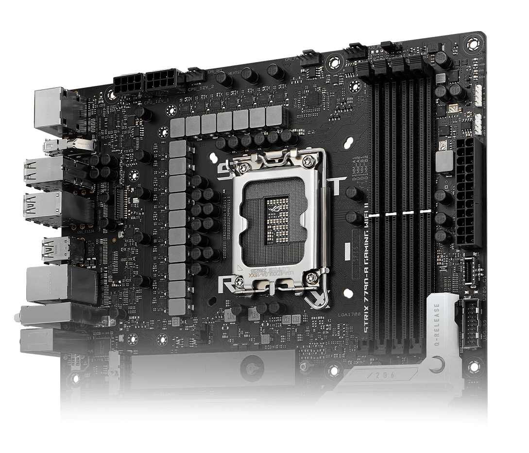 Deska ROG Strix Z790-A II je vybavena 16+1+2 napájecími fázemi dimenzovanými na 70 A.