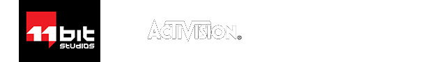 11bit Studios、ACTIVISION、PEARL ABYSS 的標誌列表