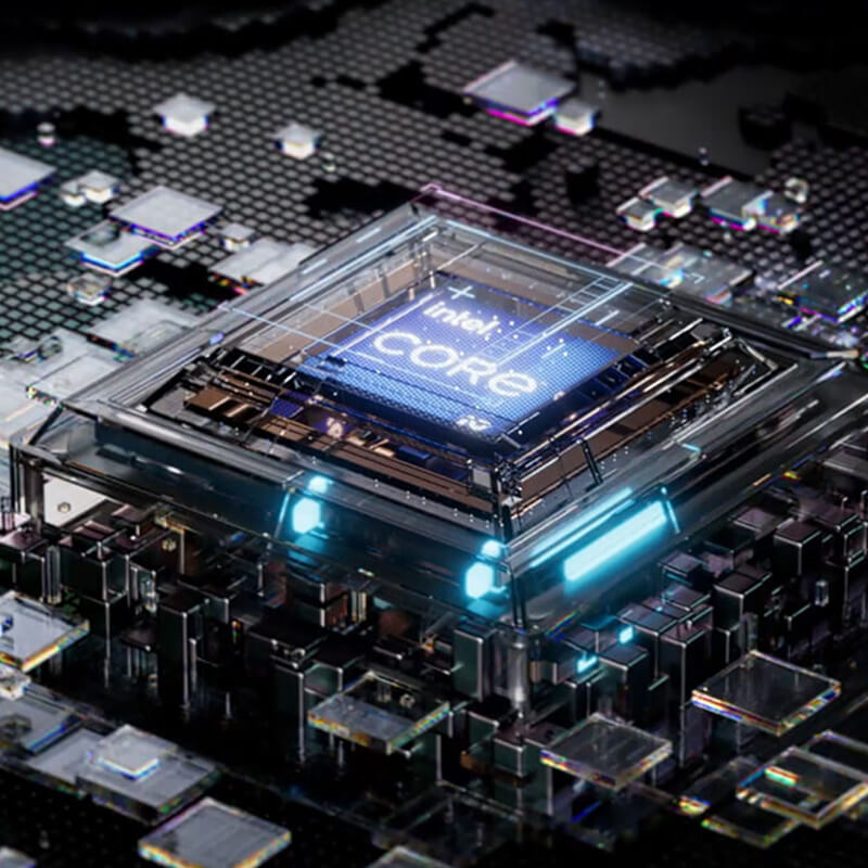 Intel Core Ultra 9 CPU illustration