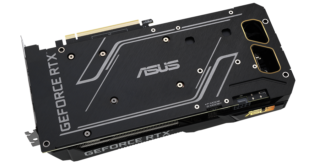 ASUS KO-RTX3060-12G-V2-GAMING with vented backplate