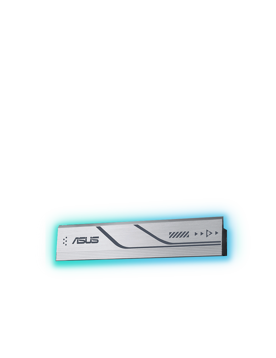 Het PRIME X670-P WIFI moederbord biedt een passief chipset-koellichaam.