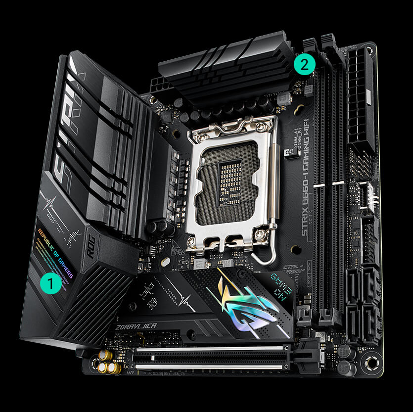 ROG Strix B660-I Gaming WiFi Gaming Immersion specs