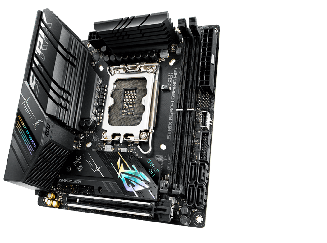 ROG STRIX B660-I GAMING WIFI | Gaming motherboards｜ROG - Republic 