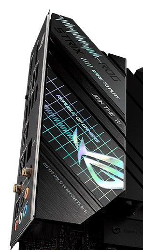 ROG Strix Z690-G Gaming WiFi features Pre-mounted I/O shield