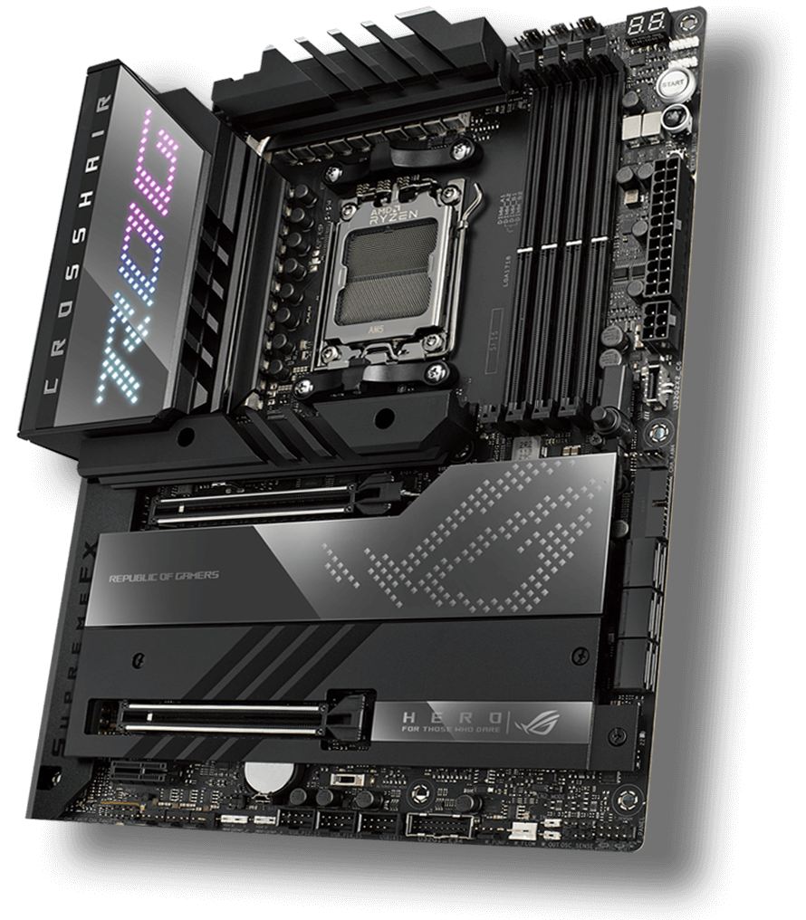 ROG CROSSHAIR X670E HERO | Motherboards | ROG United States