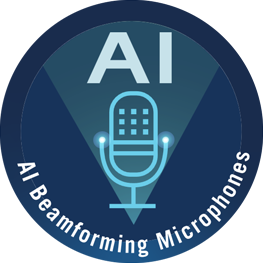 icon of AI Beamforming Microphone