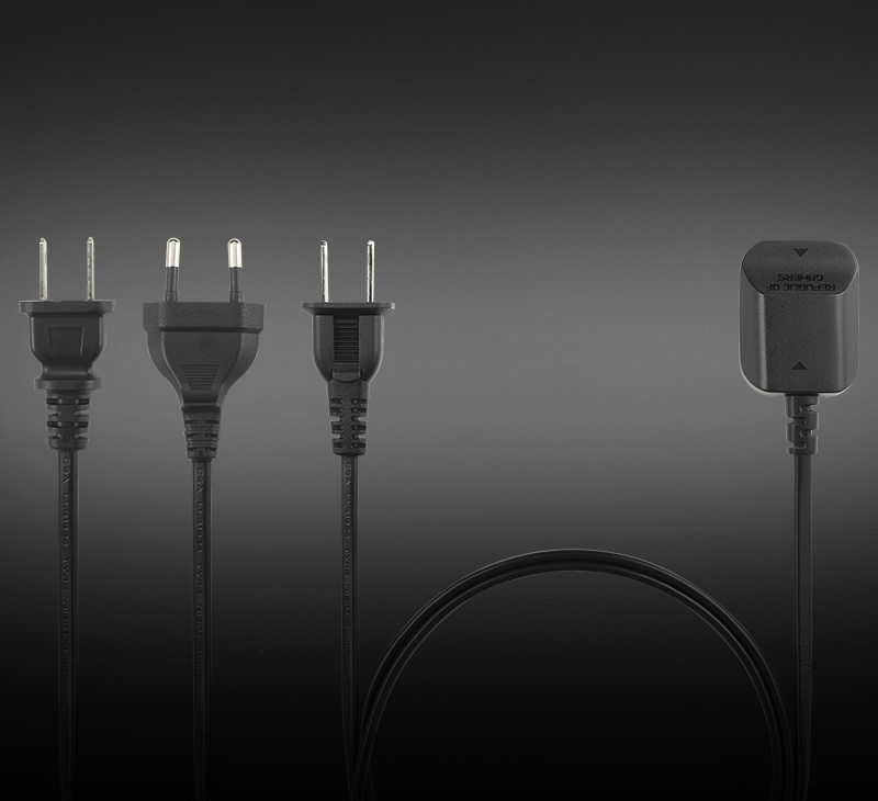 The ROG 240W USB-C Charger, one site with ROG logo, and another with 240W icon.