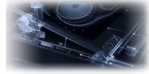 Further X-ray images of the hinge mechanism.