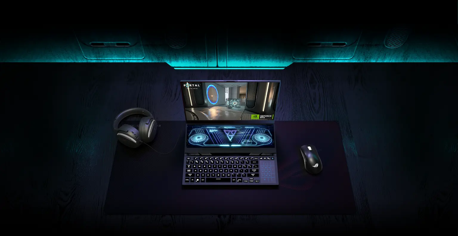 notebooks ROG Zephyrus Duo 16 (2023) 90NR0BI1-M004K0 - маркетингове зображення