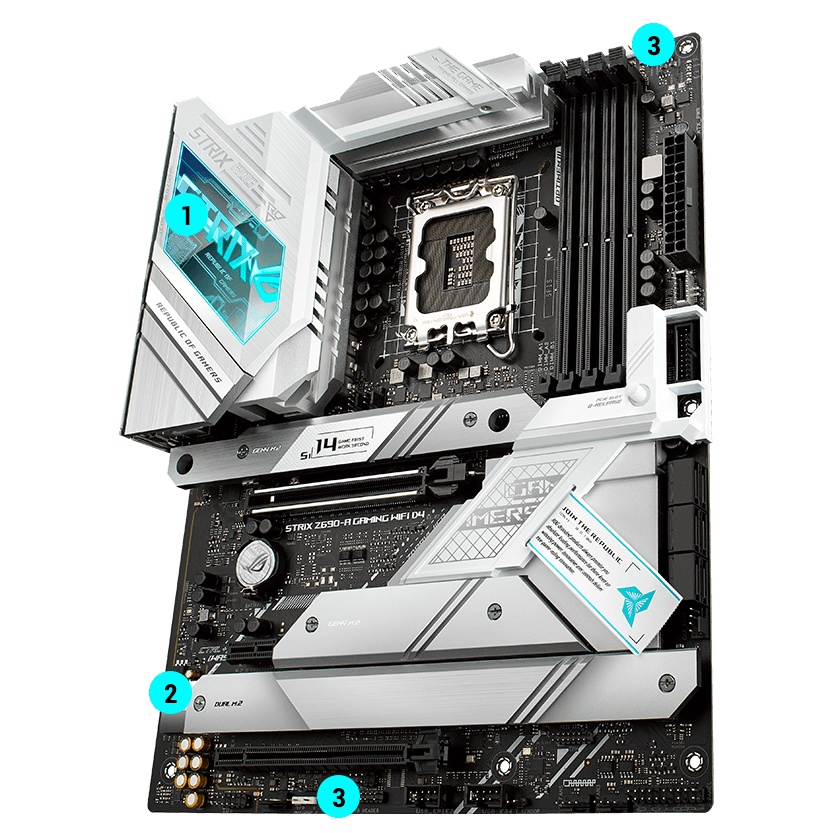 ROG STRIX Z690-A GAMING WIFI D4, Mainboards