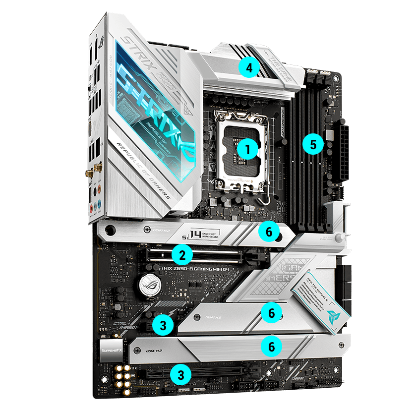 ROG STRIX Z690-A GAMING WIFI D4 | Gaming motherboards｜ROG