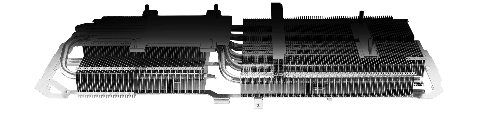 Side view of the main heatsink.