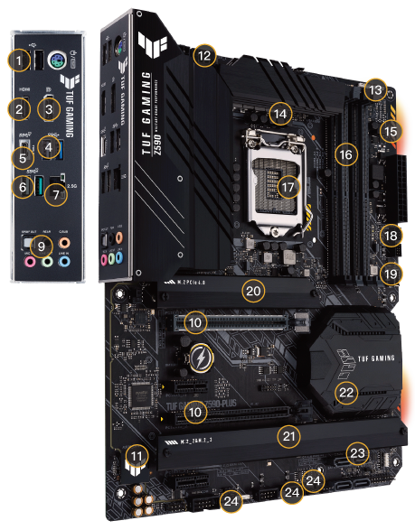 TUF GAMING Z590-PLUS｜Motherboards｜ASUS Global