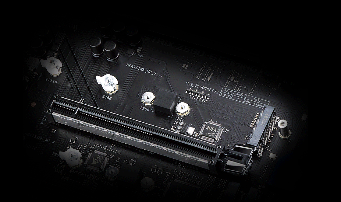ASUS TUF GAMING Z590-PLUS with Q-Latch design