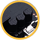 ASUS TUF GAMING Z590-PLUS capacitors