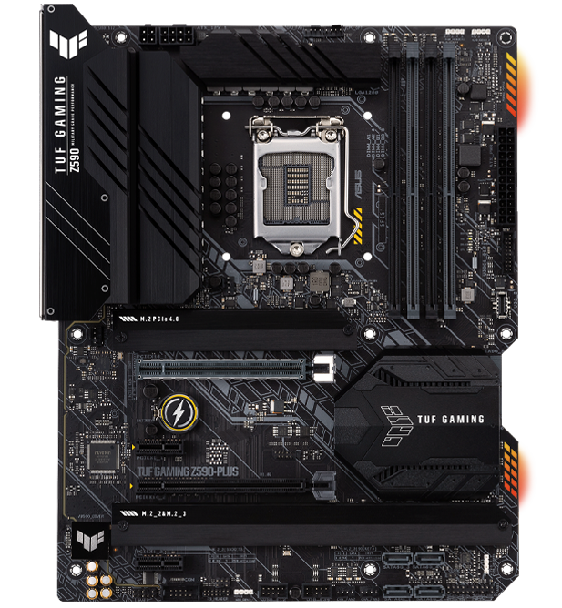 ASUS TUF GAMING Z590-PLUS features comprehensive fan controls