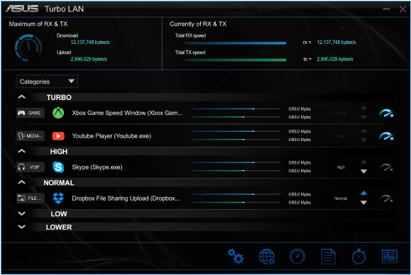 Turbo LAN UI