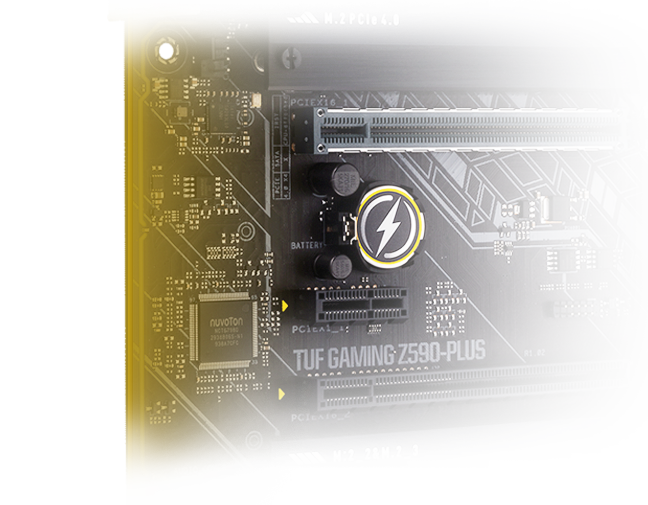 ASUS TUF GAMING Z590-PLUS features a 6-layer PCB design