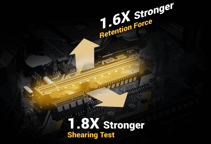 ASUS TUF GAMING Z590-PLUS WiFi provides SafeSlot