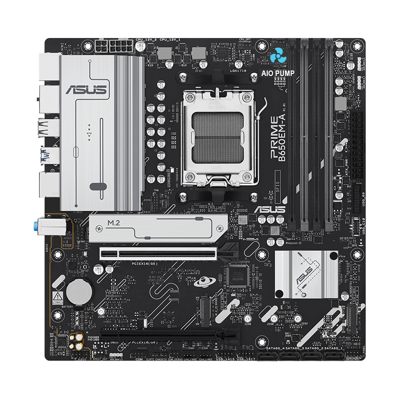 ASUS motherboard with AIO Pump