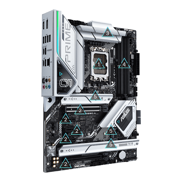 All specs of the PRIME Z690-A motherboard