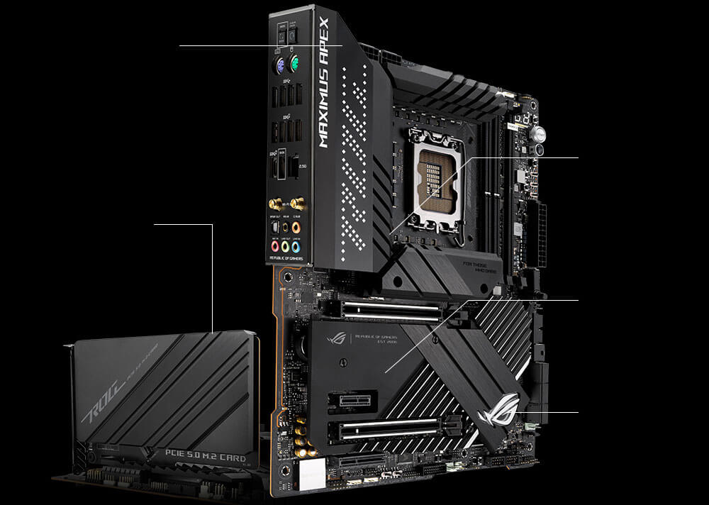 ROG MAXIMUS Z690 APEX | Motherboards | ROG United States ROG MAXIMUS Z690 APEX | Motherboards | ROG United States