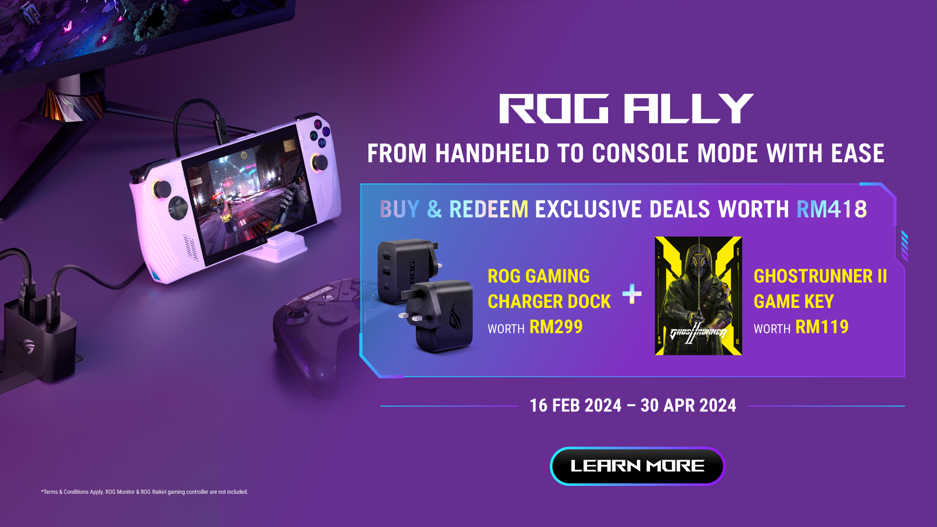 ROG Ally (2023)  Gaming Handhelds｜#playALLYourgames｜ROG Malaysia