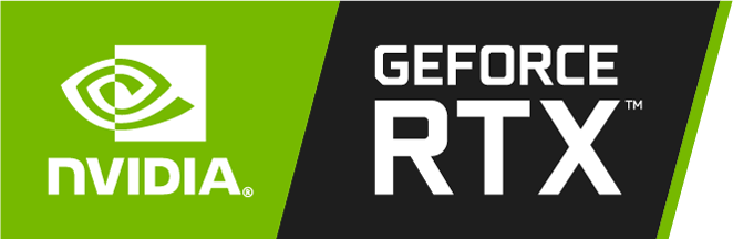 Logo NVDIA GEFORCE RTX