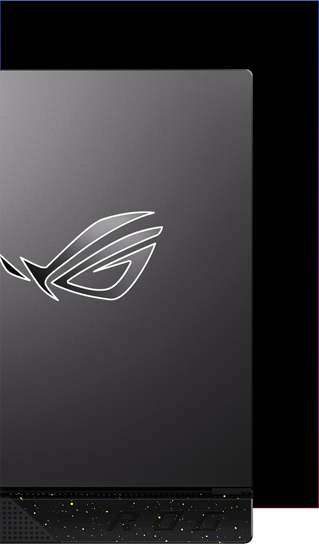 The image shows that ROG Strix G17 gets smaller size with compact chassis