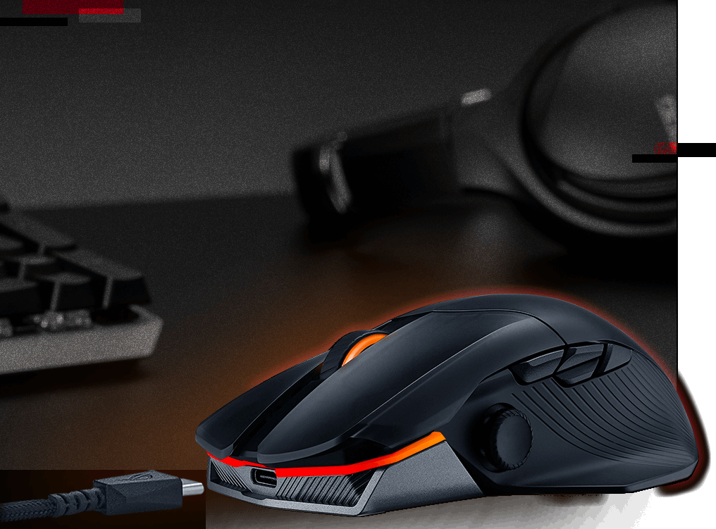 ROG Chakram X | Ergonomic Right-Handed | Gaming Mice & Mouse Pads 