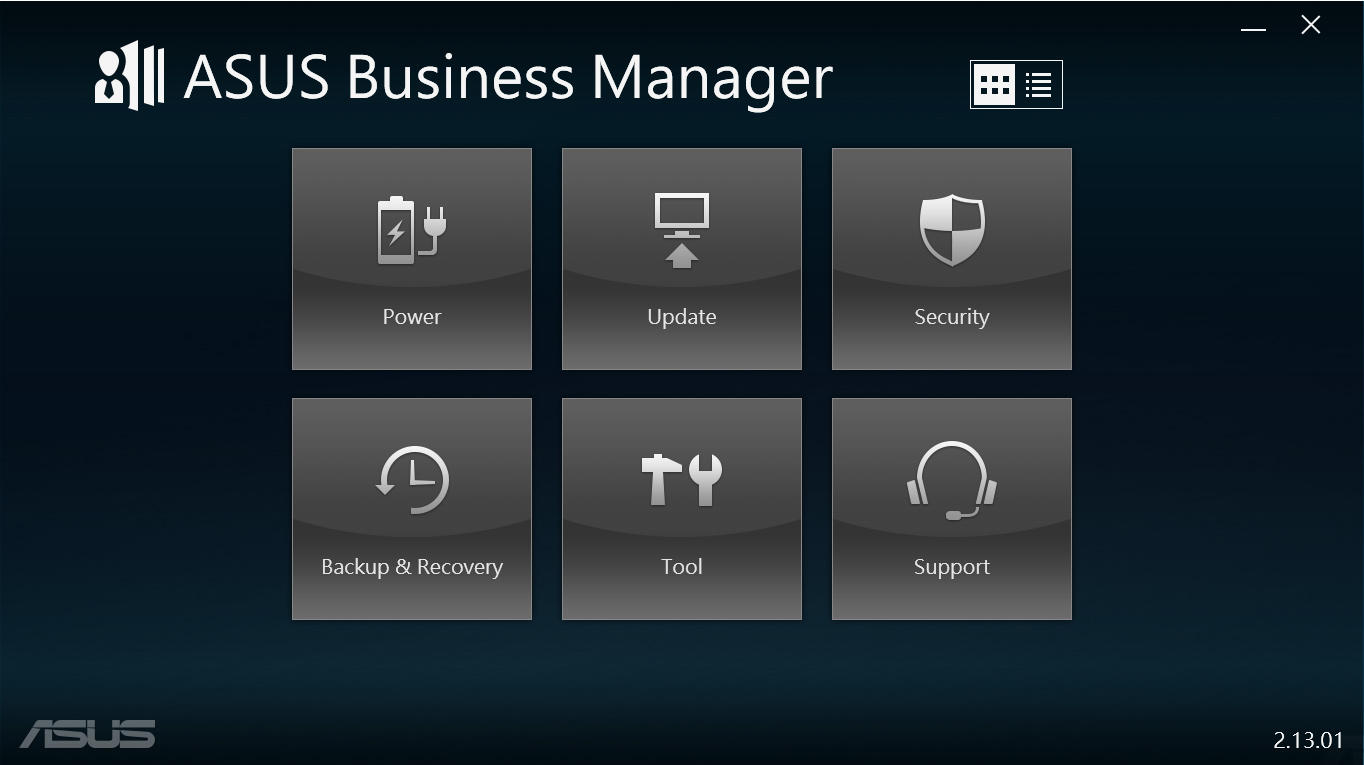 Business Manager d’ASUS