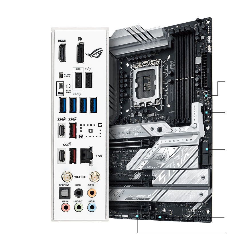 ROG Strix Z790-A connectivity specifications