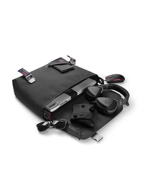 Show what the bag can put in.