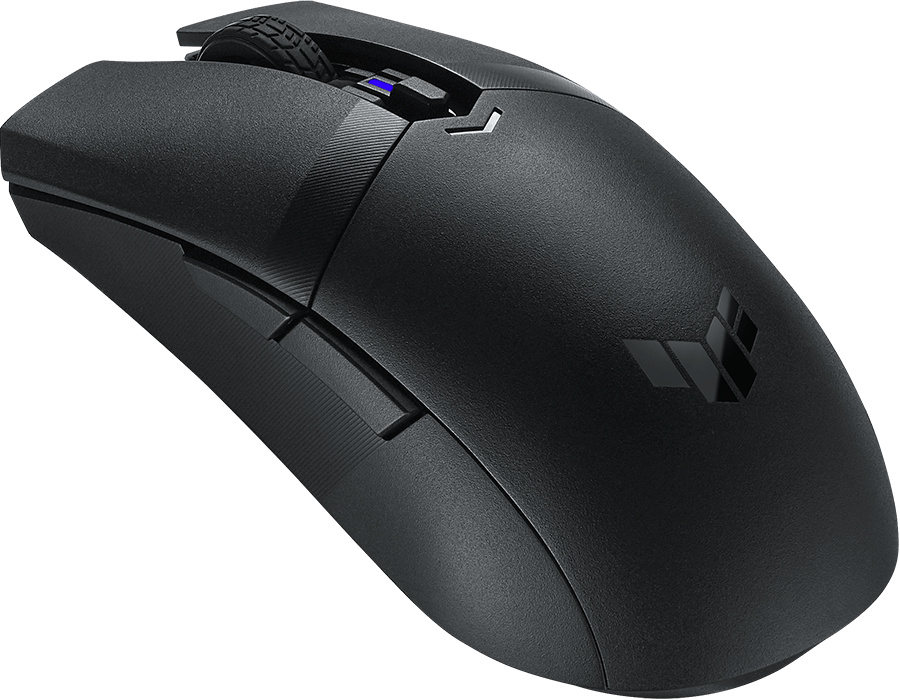 ASUS TUF Gaming M4 Wireless features a PBT top cover and side buttons