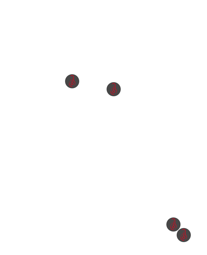 Multiple temperature sources