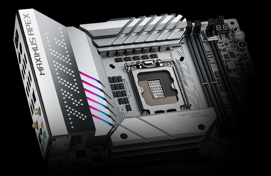 ROG Maximus Z790 Apex features high-quality components