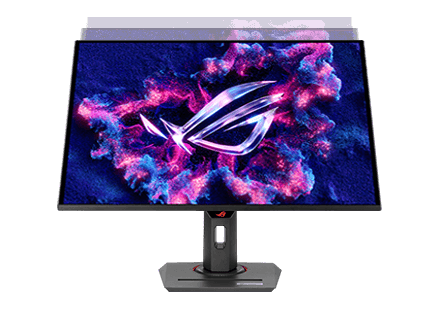 The XG27ACDMS offers tilt adjustments.