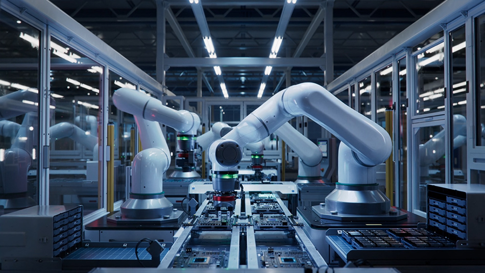 Factory AOI production line